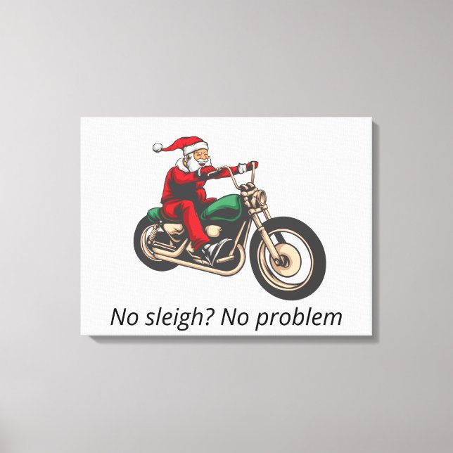 Toile Ajouter votre Personnaliser de légende Noël Père N (Recto)