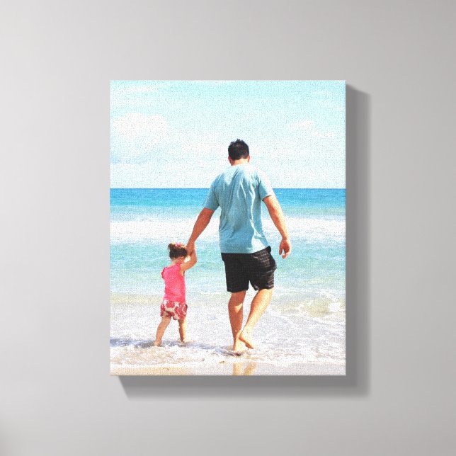 Toile Ajouter votre propre photo et/ou texte (Recto)
