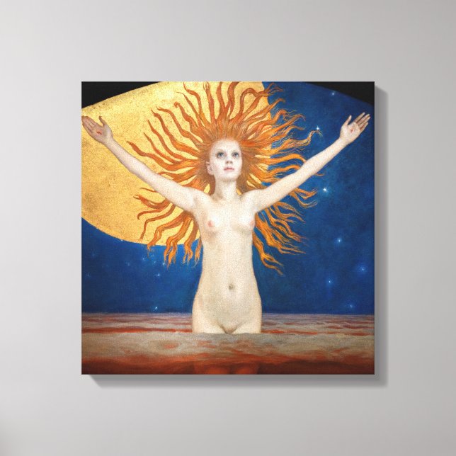 Toile Akseli Gallen-Kallela - Ad Astra (Recto)