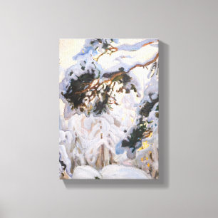 Toile Akseli Gallen-Kallela - Forêt en hiver