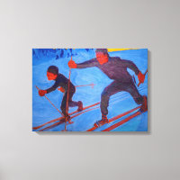 Akseli Gallen-Kallela - Skiers