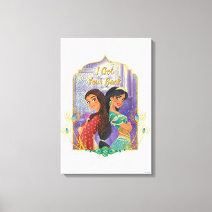 Toile Aladin Dalia Et Jasmine