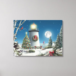 Toile Alan Giana "La nuit" Imprimer