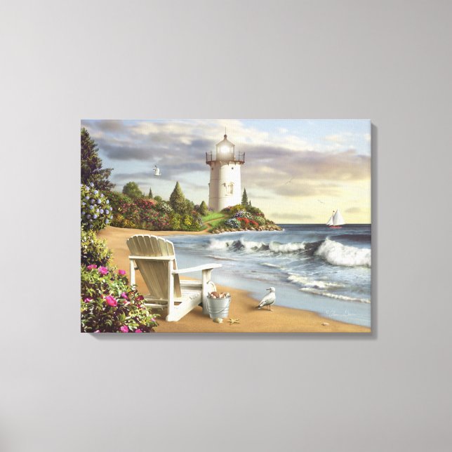 Toile Alan Giana "L'endroit parfait" Imprimer (Recto)