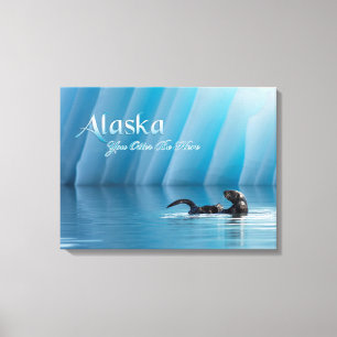 Toile Alaska-You Otter Soyez ici