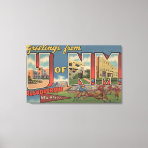 Toile Albuquerque, Nouveau-Mexique - Université de NM