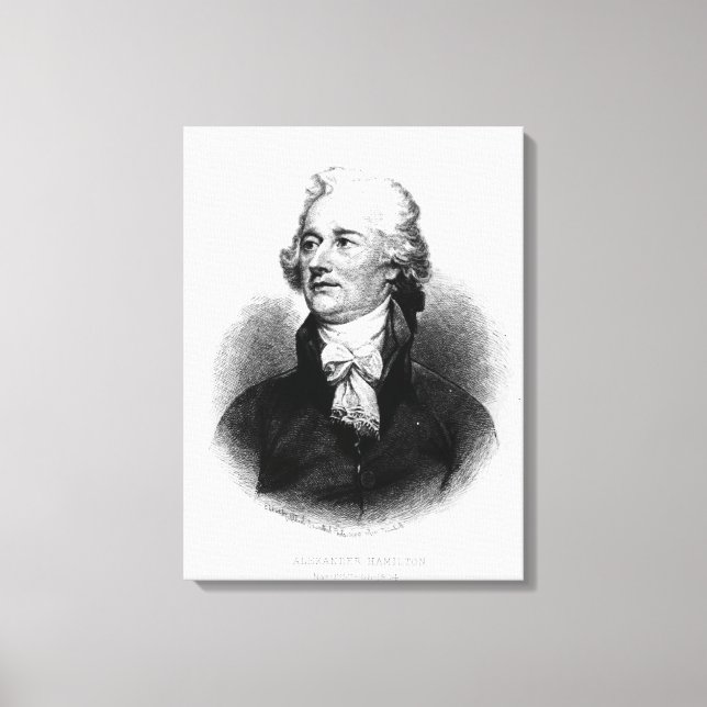 Toile Alexander Hamilton (Recto)