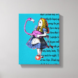 Toile Alice au pays des merveilles