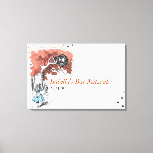Toile Alice au pays des merveilles Signe-Dans le panneau