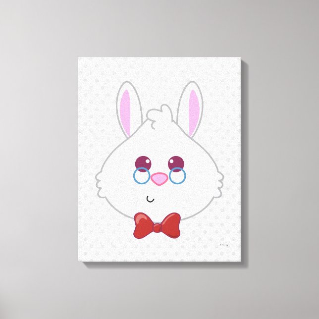 Toile Alice au pays des merveilles | White Rabbit Emoji  (Recto)