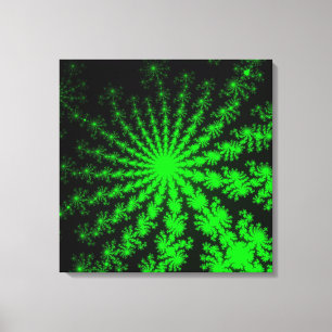 Toile Alien Fractal Burst