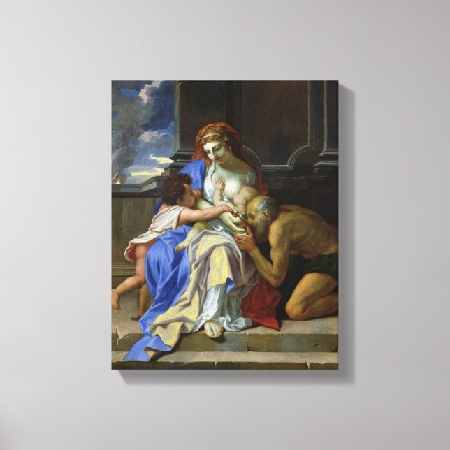 Toile Allégorie de la charité, c.1642-48 (Recto)