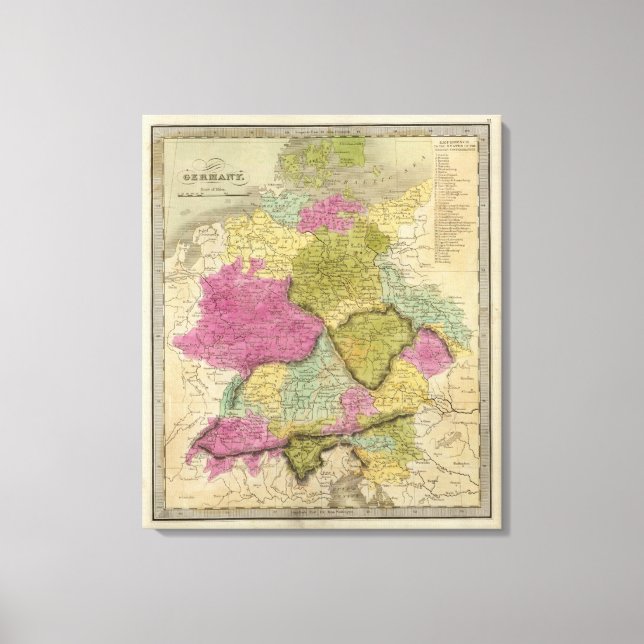 Toile Allemagne 20 (Recto)