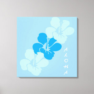 Toile Aloha Hawaiian Hibiscus Fleurs