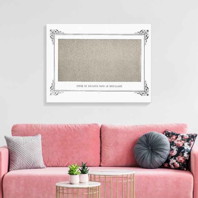 Toile Alphonse Allais, April Fools, Grey, Art Abstrait (Insitu(Salon))