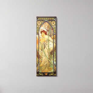 Toile Alphonse Mucha, Contemplation du soir