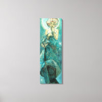 Alphonse Mucha Lune Clair De Lune Art Nouveau