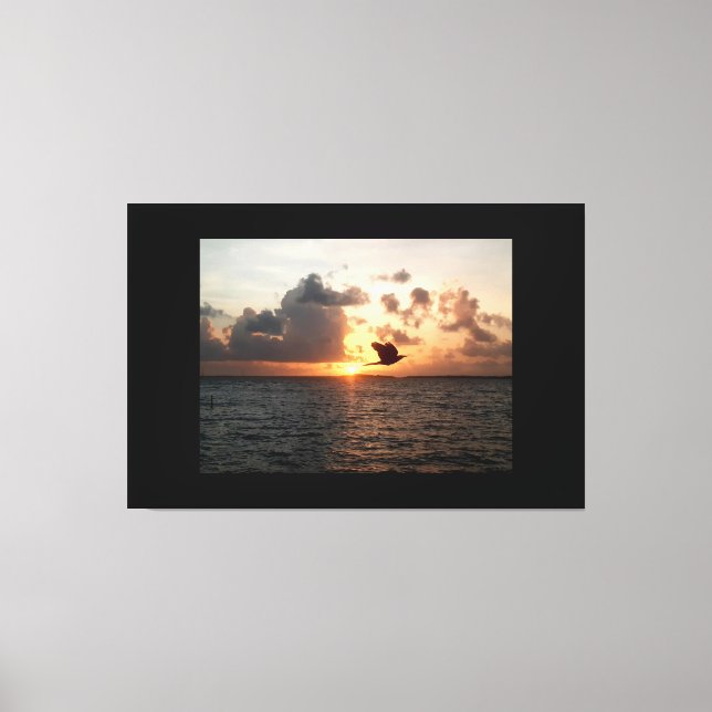 Toile Amanecer en la bahia  (Recto)
