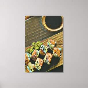 Toile Amateur de sushi asiatique