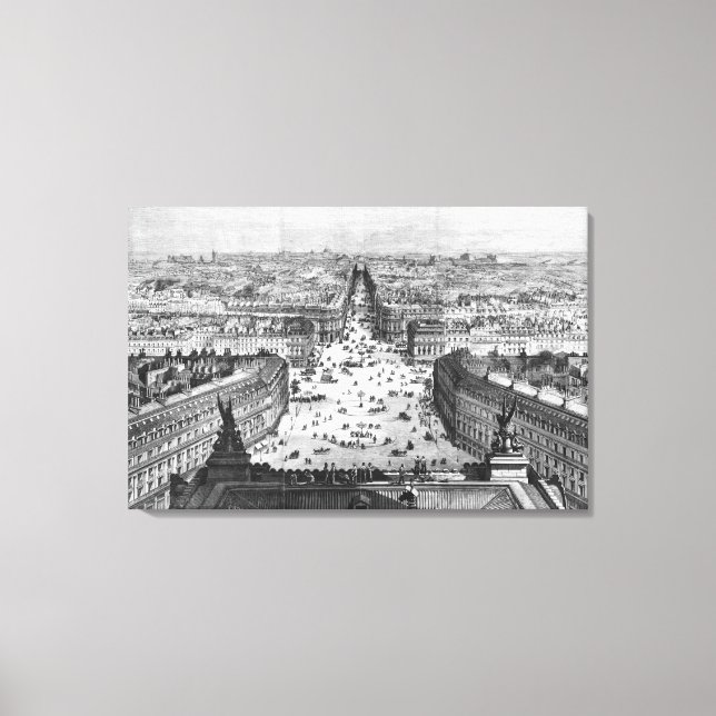 Toile Améliorations à Paris (Recto)