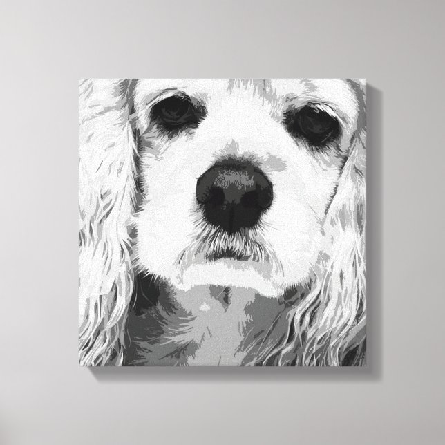 Toile American Cocker Spaniel (Recto)