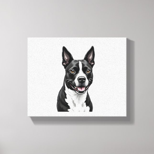 Toile American Staffordshire Terrier (Recto)