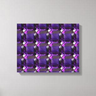 Toile Amethyst Gemstone Purple