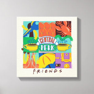 Toile AMIS™   Central Perk Vibrant Graphic