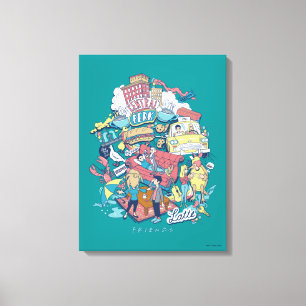 Toile AMIS™   Collage de dessin