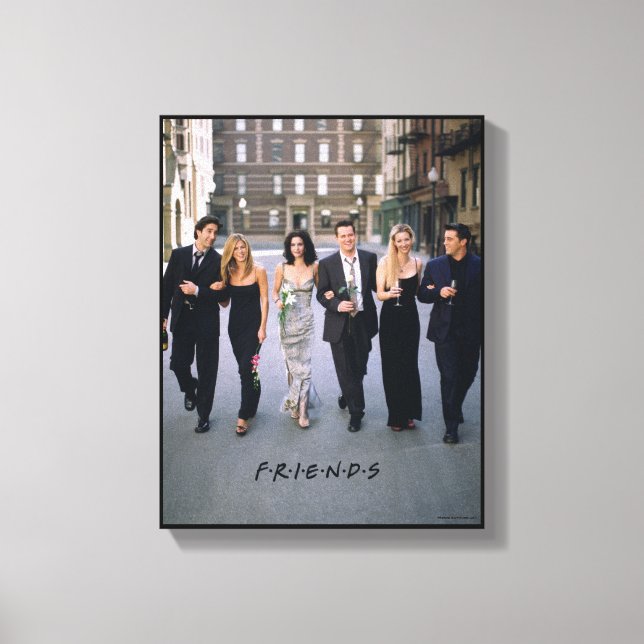 Toile AMIS™ | Couples En Portion Formelle (Recto)