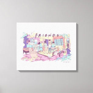 Toile AMIS™   Dessin de l'appartement