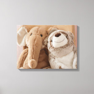 Toile Amis d'ours de jouet et de nounours de peluche