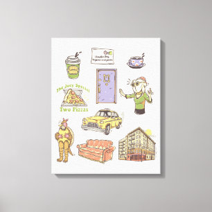 Toile AMIS™   Graphique d'icônes de dessin