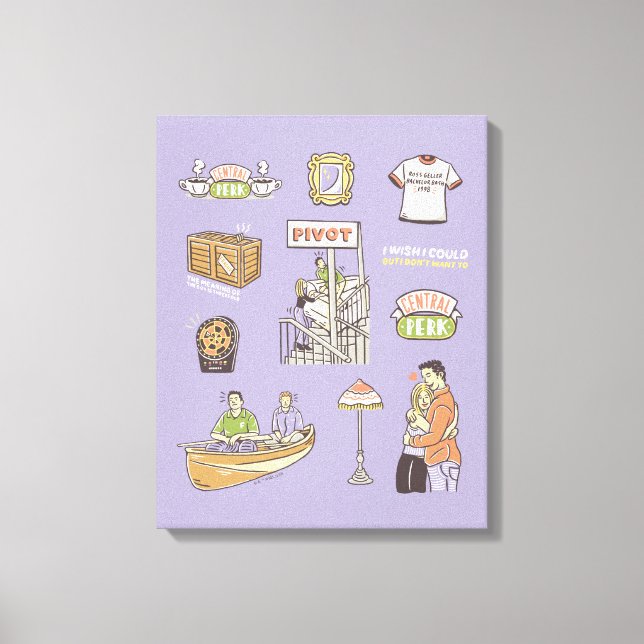 Toile AMIS™ | Icônes de dessin (Recto)