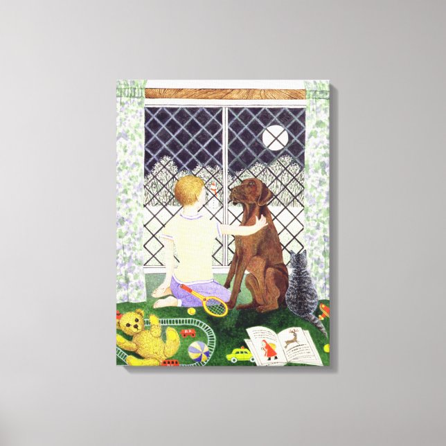 Toile Amis pour toujours (Recto)