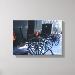 Toile Amish Carts