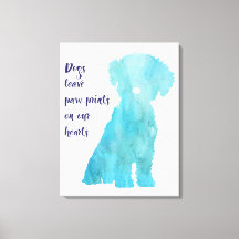 Amoureux de les chiens Bichon Frise style imprimé 