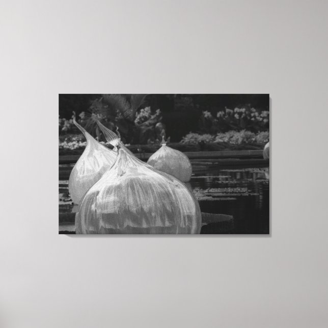 Toile Ampoules flottantes en verre (Recto)