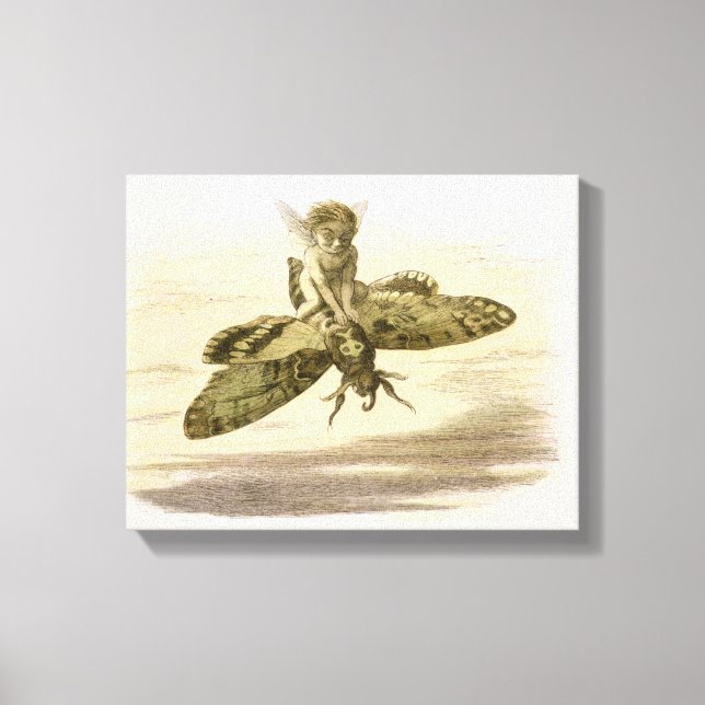 Toile An Evening Ride, illustration de "In Fairyland : (Recto)