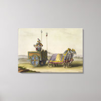 Ancien Chariot de guerre chinois, de 'Le Costume A