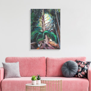 Toile Ancien Timer   Emily Carr  