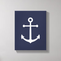 Ancre bleue marine