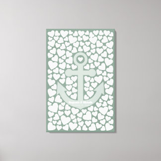 Toile Ancre Canvas du livre d'hôtes - 150 signatures