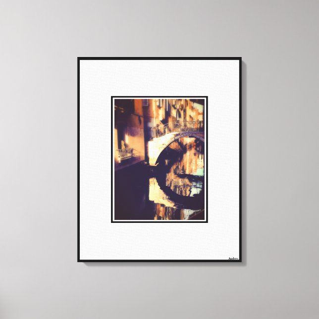 Toile Anders Artistry* Vue De Venise *3* (Recto)