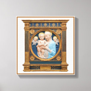 Toile Andrea Della Robbia c1485 Madonna and Child