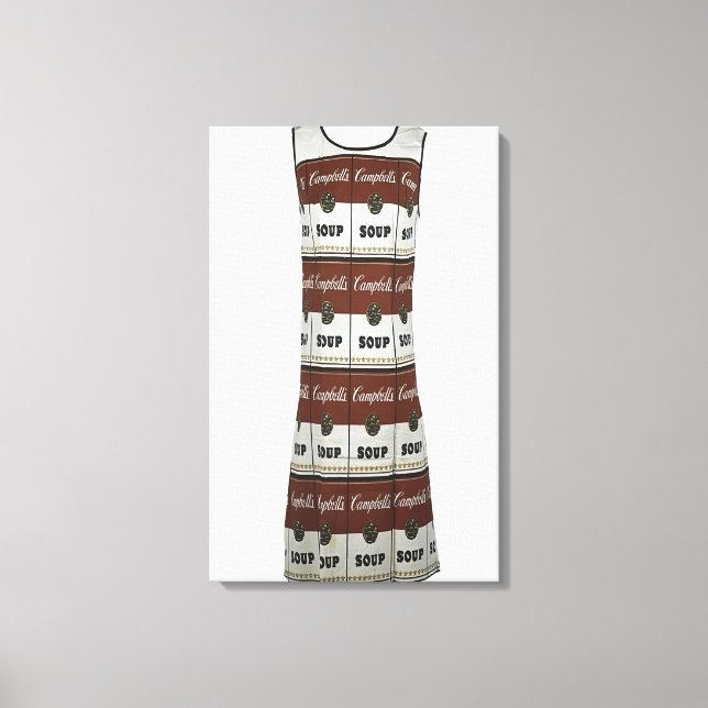 Toile Andy Warhol - La Robe Souper (Recto)