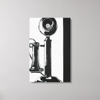 Toile Andy Warhol - Téléphone