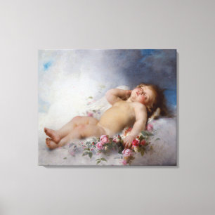 Toile Ange couchant