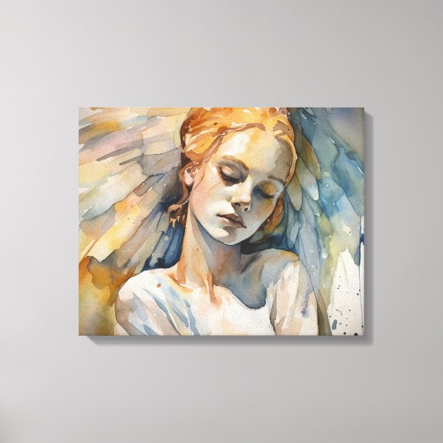 Toile Ange couchant (Recto)
