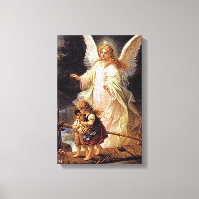 Toile Ange gardien (Recto)